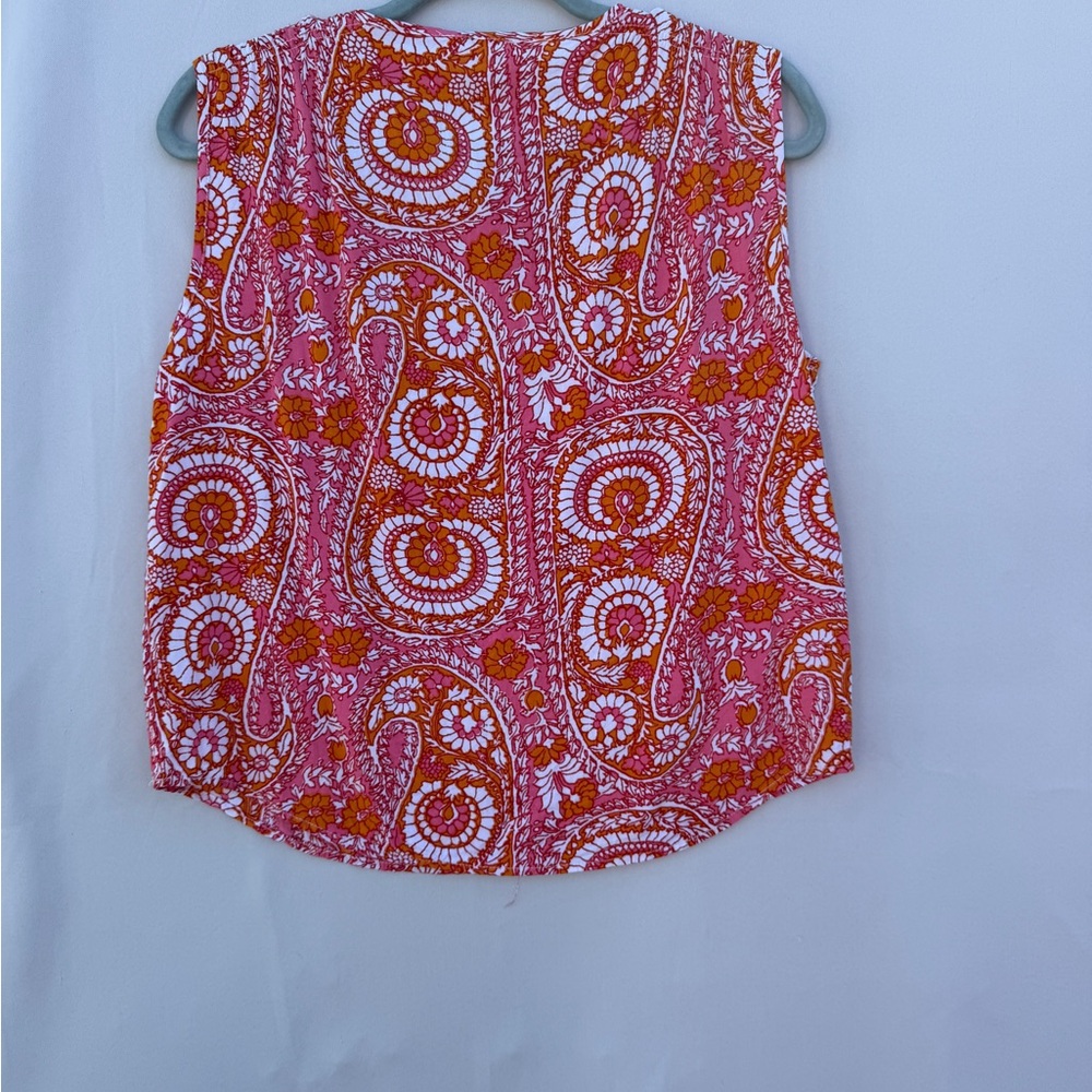 Grand & Greene Boho Paisley Tassel Tank Top Size M | Anthropologie Inspired - Picture 5 of 9